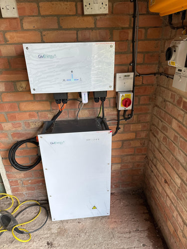 Givenergy 3kw AC charger with 9.5kWh battery installation